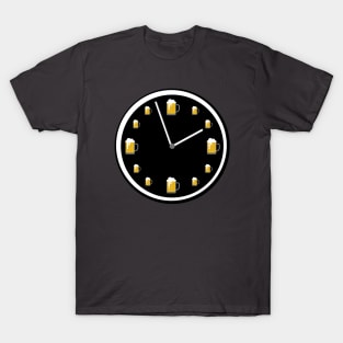 Funny Beer O' Clock Time T-Shirt